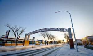 arch into Transcona